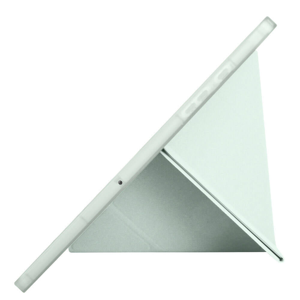 Galaxy Tab A9 Plus Kılıf Zore Tri Folding Kalem Bölmeli Standlı Kılıf Lacivert