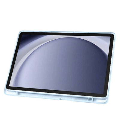 Galaxy Tab A9 Plus Kılıf Zore Tri Folding Kalem Bölmeli Standlı Kılıf Yeşil