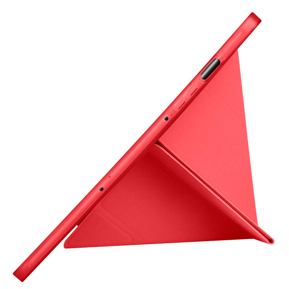 Galaxy Tab S10 FE Kılıf Zore Tri Folding Kalem Bölmeli Standlı Kılıf Yeşil