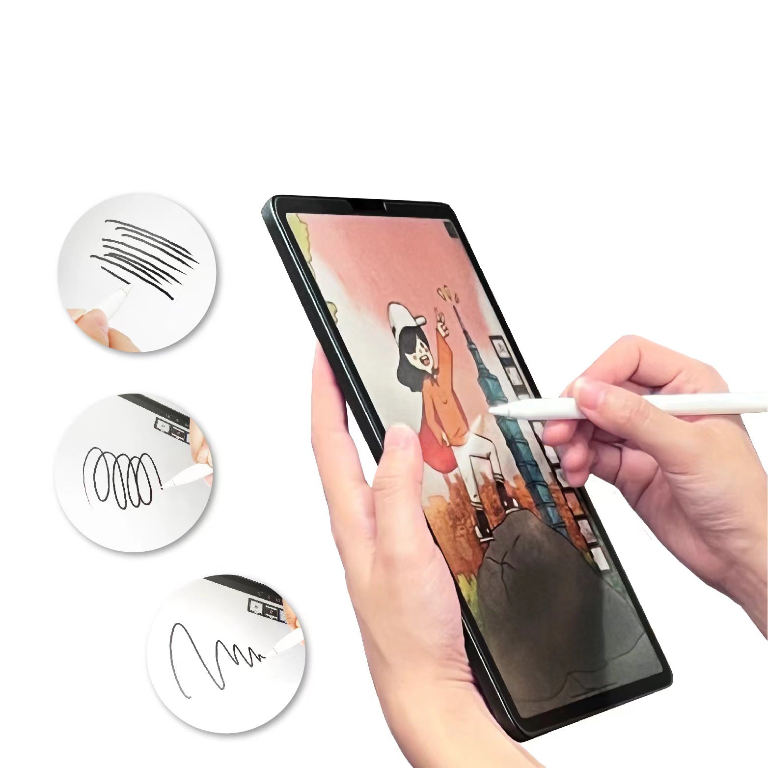 Galaxy Tab S10 Kağıt Hisli Mat Davin Paper Like Tablet Ekran Koruyucu