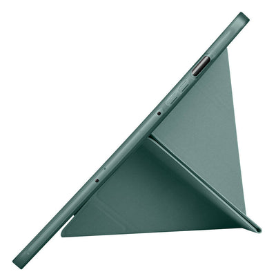 Galaxy Tab S10 Lite Kılıf Zore Tri Folding Kalem Bölmeli Standlı Kılıf Mavi