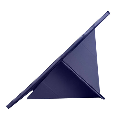 Galaxy Tab S10 Ultra Kılıf Zore Tri Folding Kalem Bölmeli Standlı Kılıf Koyu Yeşil