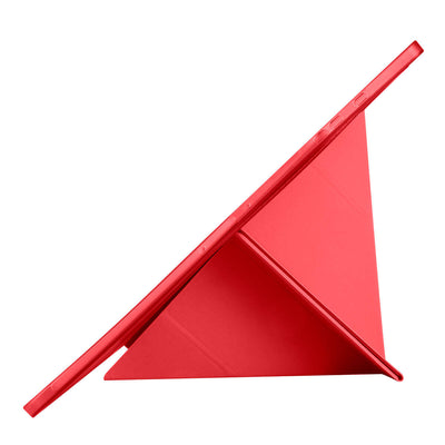 Galaxy Tab S10 Ultra Kılıf Zore Tri Folding Kalem Bölmeli Standlı Kılıf Koyu Yeşil