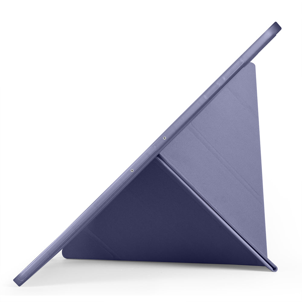 Galaxy Tab S11 Ultra Kılıf Zore Tri Folding Kalem Bölmeli Standlı Kılıf