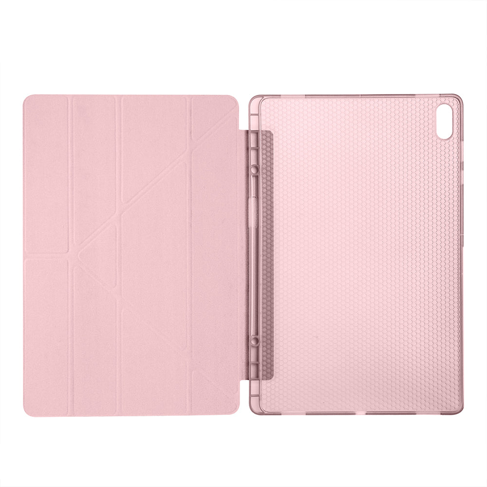 Galaxy Tab S11 Ultra Kılıf Zore Tri Folding Kalem Bölmeli Standlı Kılıf
