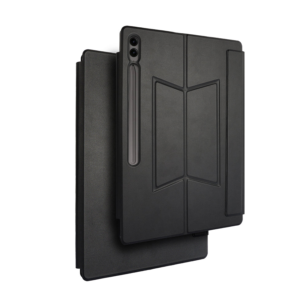 Galaxy Tab S11 Ultra Zore Border Keyboard Bluetooh Bağlantılı Standlı Klavyeli Tablet Kılıfı