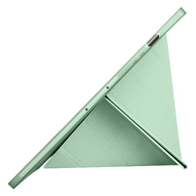 Galaxy Tab S9 Plus Kılıf Zore Tri Folding Kalem Bölmeli Standlı Kılıf Kırmızı