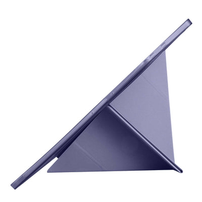 Galaxy Tab S9 Ultra Kılıf Zore Tri Folding Kalem Bölmeli Standlı Kılıf Rose Gold