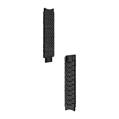 Galaxy Watch 5 44mm Karbon Fiber Pitaka Modern Serisi Black-Grey Twill Kordon Siyah-Gri