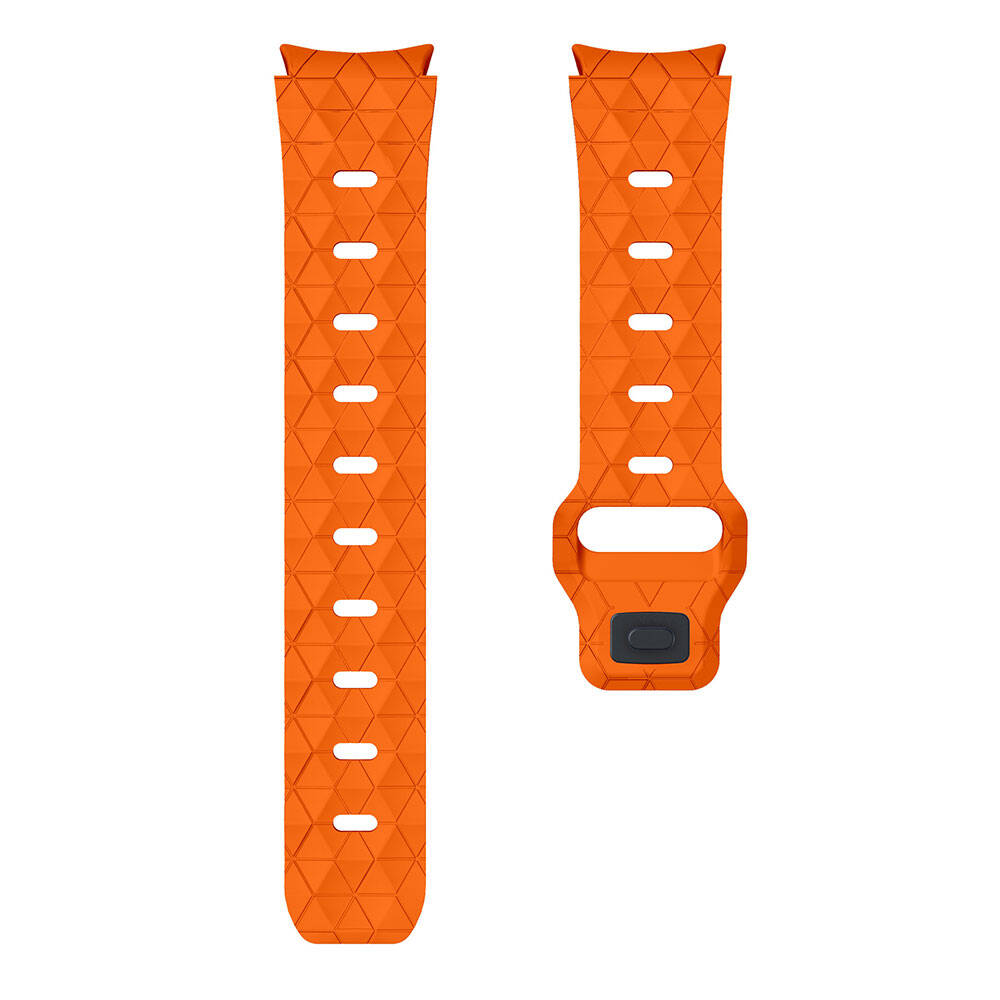 Galaxy Watch 5 44mm Zore KRD-116 20mm Futbol Desenli Spor Tasarımlı Silikon Kordon