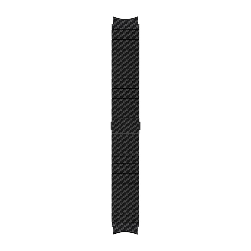 Galaxy Watch 7 40mm Karbon Fiber Pitaka Modern Serisi Black-Grey Twill Kordon Siyah-Gri