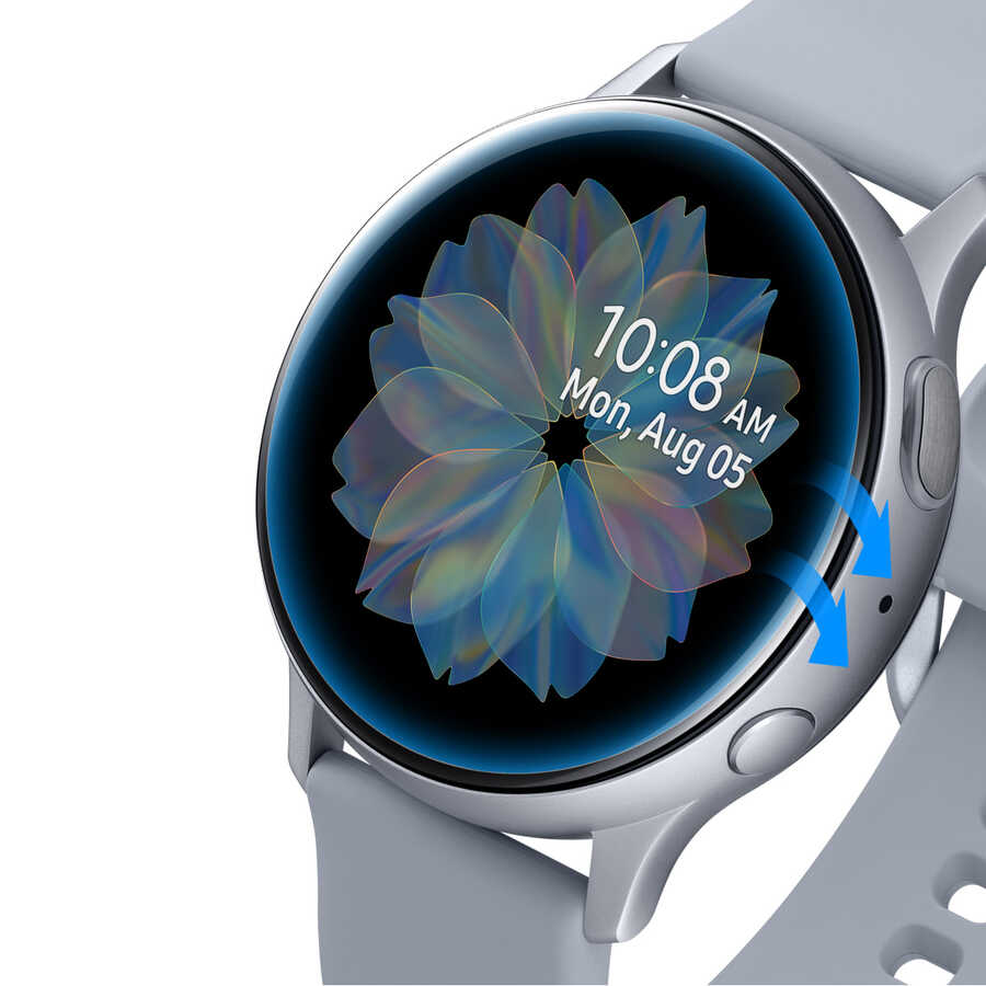 Galaxy Watch Active 2 40mm Araree Pure Diamond Pet Ekran Koruyucu Renksiz