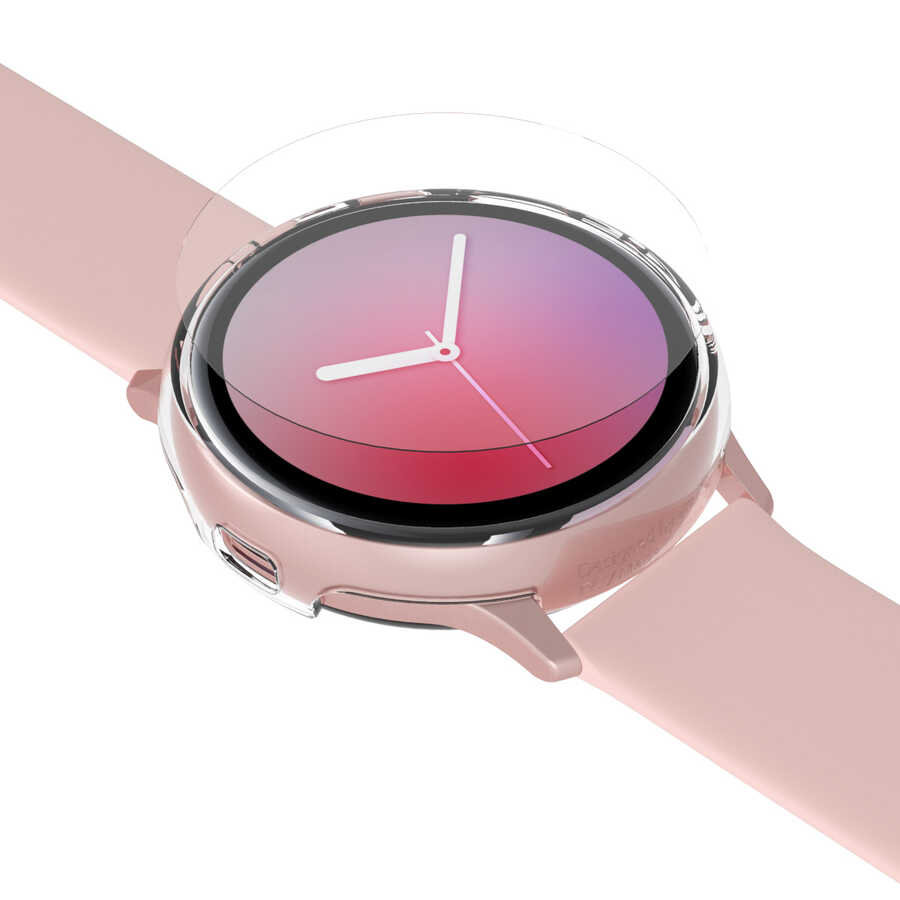 Galaxy Watch Active 2 40mm Araree Pure Diamond Pet Ekran Koruyucu Renksiz