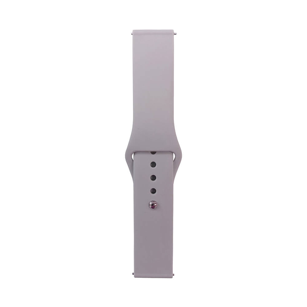 Galaxy Watch Active 2 44mm Band Serisi 20mm Klasik Kordon Silikon Strap Kayış