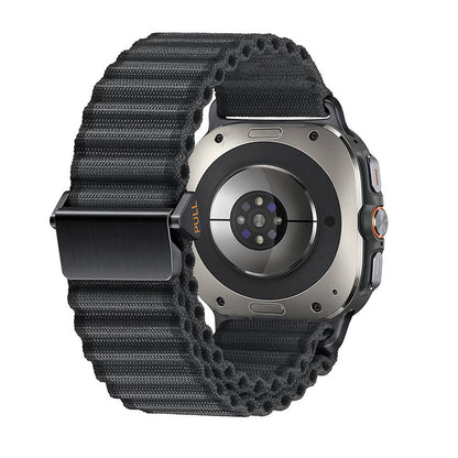 Galaxy Watch Ultra 47mm Zore KRD-120 Naylon Kumaş Hasır Örgülü Kordon