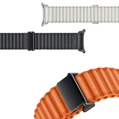 Galaxy Watch Ultra 47mm Zore KRD-120 Naylon Kumaş Hasır Örgülü Kordon