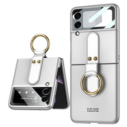 Galaxy Z Flip 3 Kılıf Zore Flip Ring Kıpta Kılıf