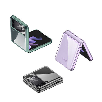 Galaxy Z Flip 4 Kılıf Zore Kıpta Lensli Kılıf