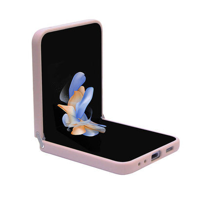Galaxy Z Flip 5 Kılıf Guess Orjinal Lisanslı Yazı Logolu Glitter Script Kılıf