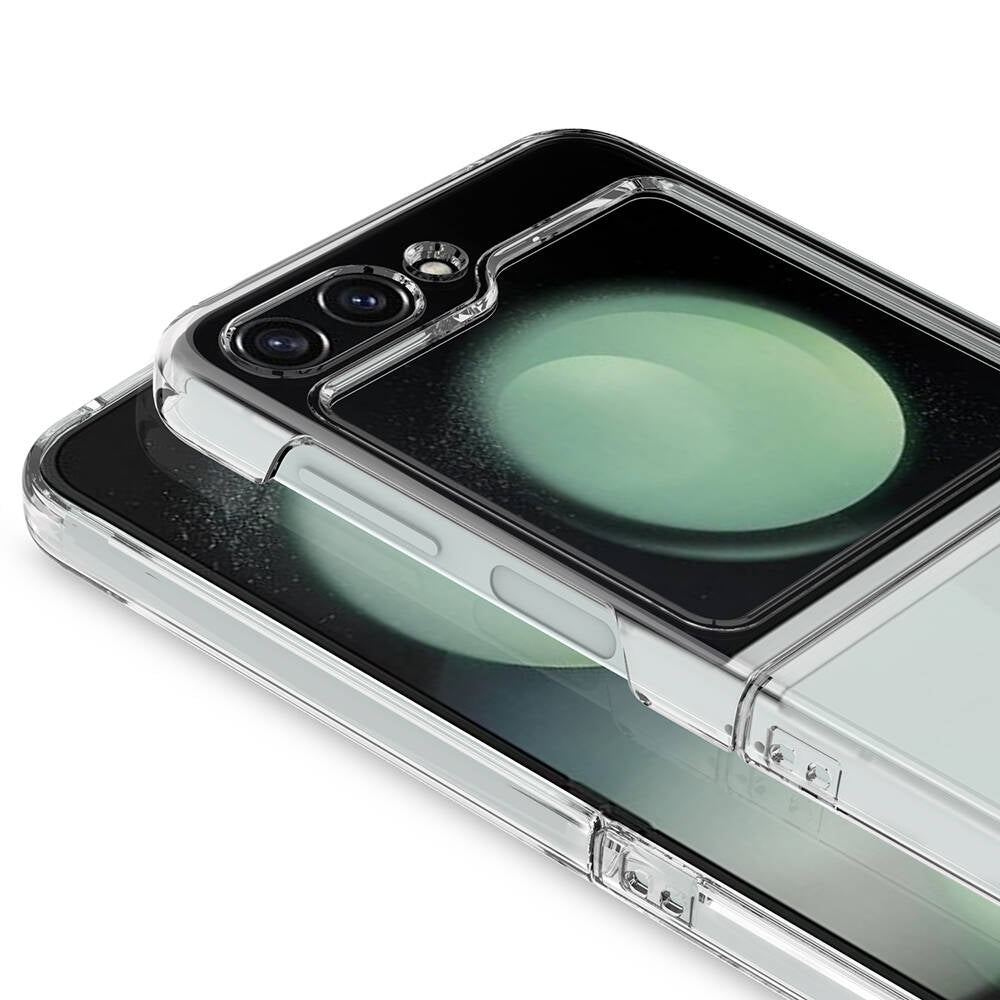 Galaxy Z Flip 5 Kılıf Zore Droga Kapak Renksiz