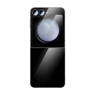 Galaxy Z Flip 6 Benks Glass Warrior HD Cam Ekran Koruyucu + Kolay Uygulama Aparatlı Siyah