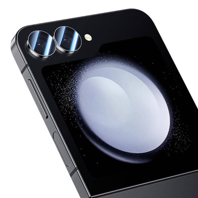 Galaxy Z Flip 6 Benks King Kong Kamera Lens Koruyucu Gümüş