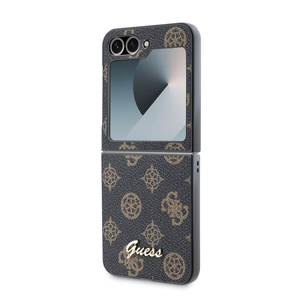 Galaxy Z Flip 6 Kılıf Guess Orjinal Lisanslı Peony Script Kılıf