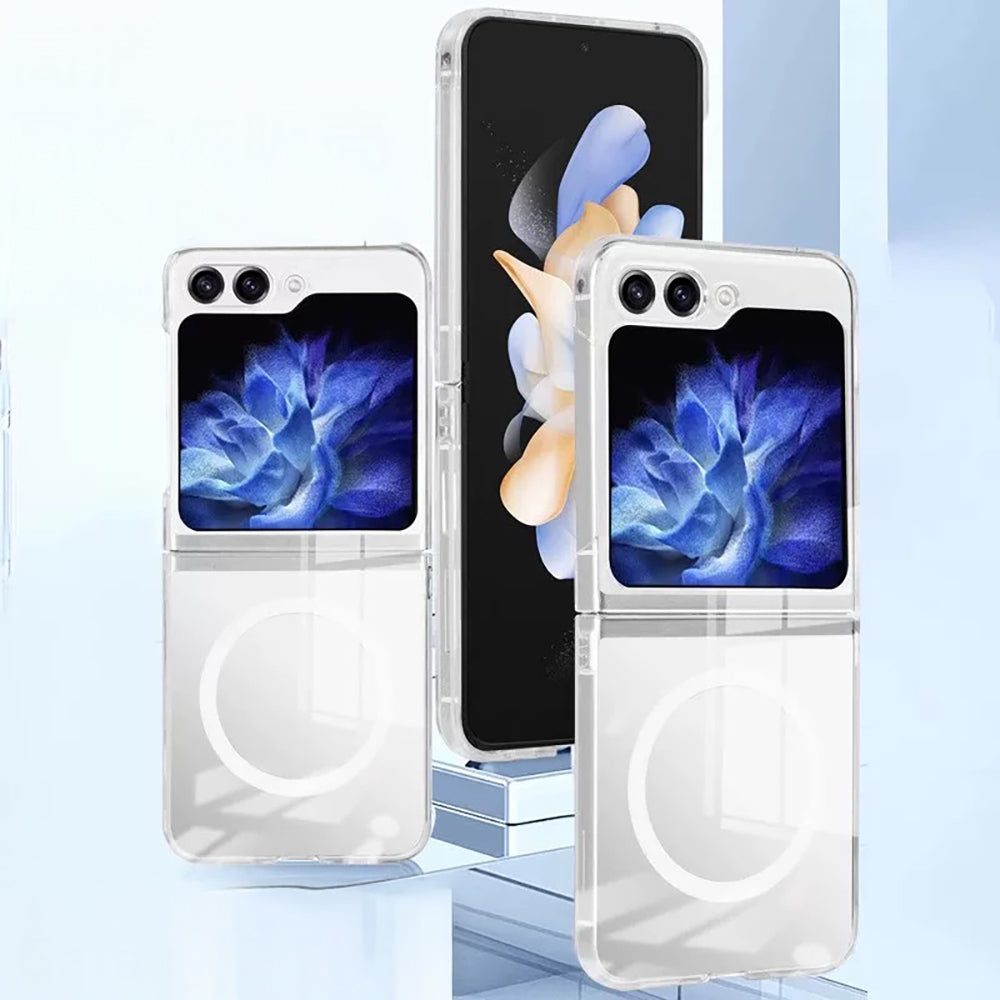 Galaxy Z Flip 6 Kılıf Kamera Korumalı M-safe Sert PC Zore Porto Kılıf