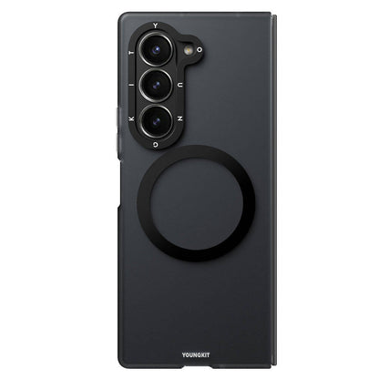 Galaxy Z Fold 6 Kılıf M-safe Şarj Özellikli Youngkit Hidden Sand Serisi Kılıf