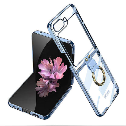 Galaxy Z Flip 6 Kılıf Zore Yüzüklü Kıpta Kılıf