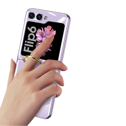 Galaxy Z Flip 6 Kılıf Zore Yüzüklü Kıpta Kılıf