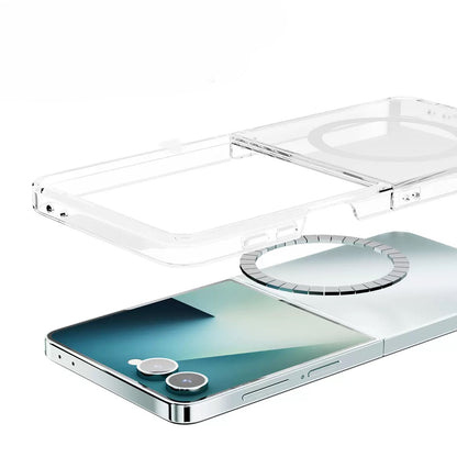 Galaxy Z Flip 7 Kılıf Kamera Korumalı M-safe Sert PC Zore Porto Kılıf