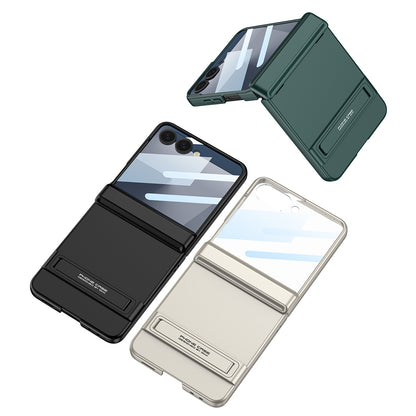Galaxy Z Flip 7 Kılıf Zore Kıpta Standlı Kılıf