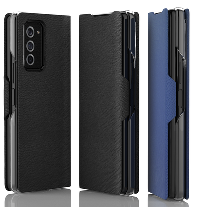 Galaxy Z Fold 2 Kılıf Araree Bonnet Kılıf Mavi