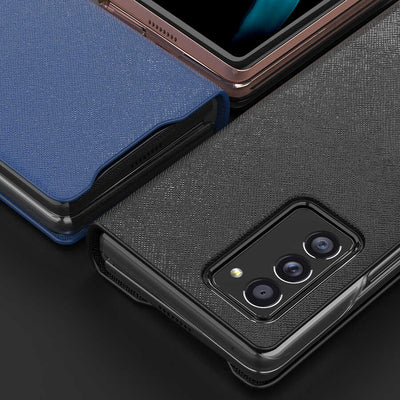 Galaxy Z Fold 2 Kılıf Araree Bonnet Kılıf Mavi