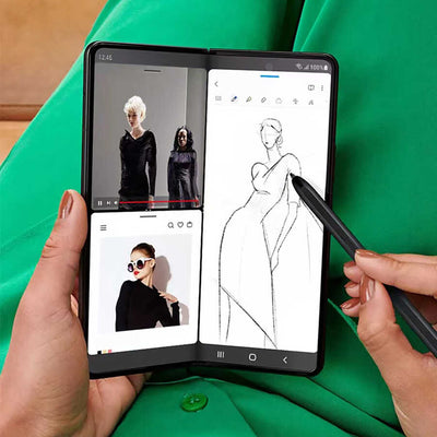 Galaxy Z Fold 3 Wiwu Dokunmatik Çizim Kalemi Siyah