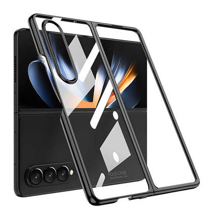 Galaxy Z Fold 4 Kılıf Zore Full Camlı Kıpta Kılıf