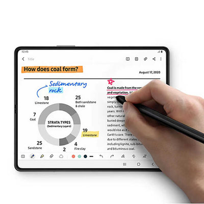 Galaxy Z Fold 4 Wiwu Dokunmatik Çizim Kalemi Siyah