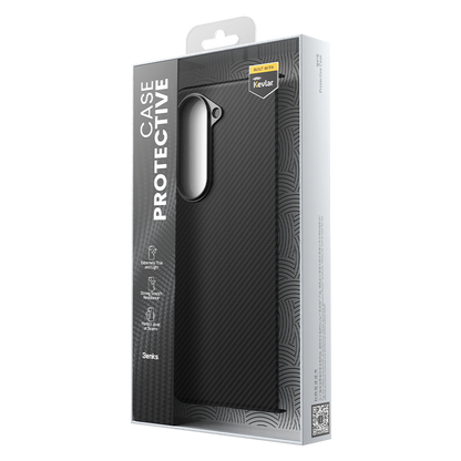 Galaxy Z Fold 5 Benks Combo Üçlü Aksesuar Seti (600D Kevlar Kılıf + Corning Ekran Koruyucu + Kamera Lens Koruyucu)