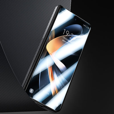 Galaxy Z Fold 5 Benks Combo Üçlü Aksesuar Seti (600D Kevlar Kapak + Corning Ekran Koruyucu + Kamera Lens Koruyucu) Siyah