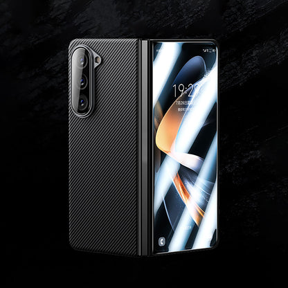 Galaxy Z Fold 5 Benks Combo Üçlü Aksesuar Seti (600D Kevlar Kılıf + Corning Ekran Koruyucu + Kamera Lens Koruyucu)