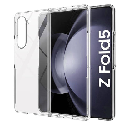 Galaxy Z Fold 5 Kılıf Zore Droga Kapak Renksiz