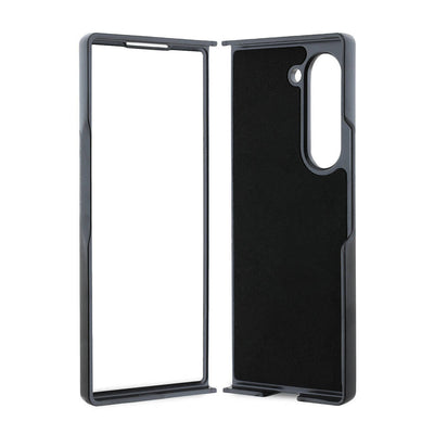 Galaxy Z Fold 6 Kılıf Guess Orjinal Lisanslı Yazı Logolu Glitter Script Kapak Siyah
