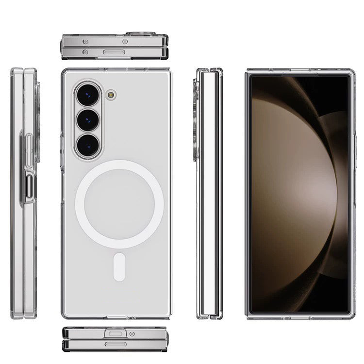 Galaxy Z Fold 6 Kılıf Kamera Korumalı M-safe Sert PC Zore Porto Kılıf