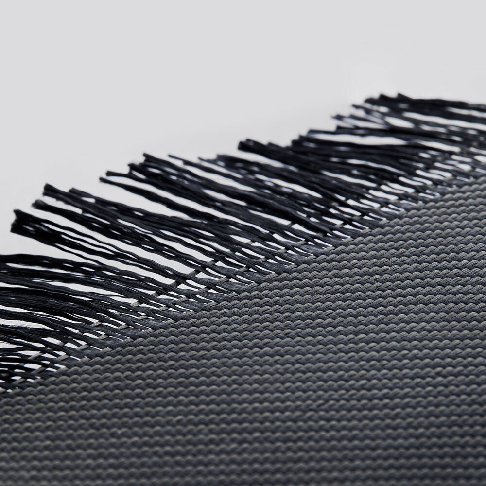 Galaxy Z Fold 6 Kılıf M-safe Şarj Özellikli 600D Aramid Fiber Pitaka Ultra-Slim Classic Serisi Black-Grey Twill Kılıf