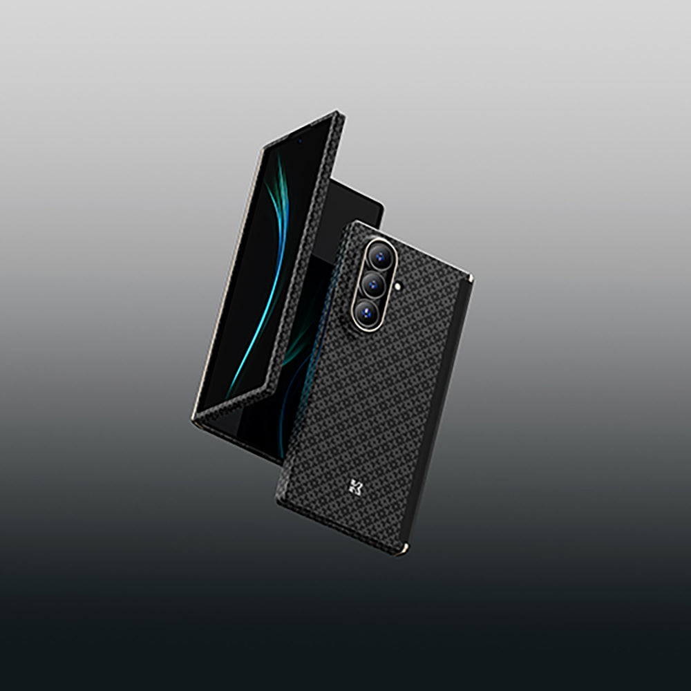 Galaxy Z Fold 7 Benks ArmorAir ArmorGrid Grand Combo Üçlü Aksesuar Seti (Ön Arka Kevlar Kılıf + Ekran Koruyucu)