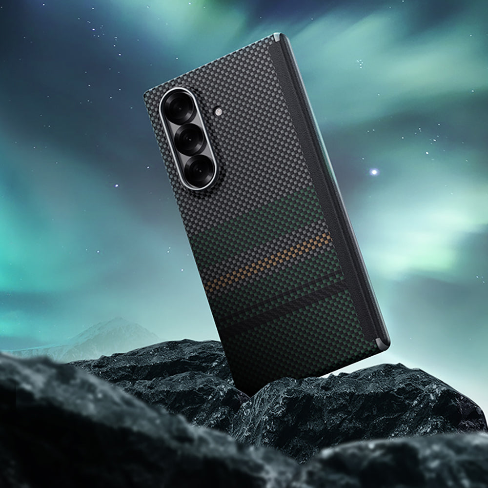 Galaxy Z Fold 7 Benks ArmorAir Aurora Grand Combo Üçlü Aksesuar Seti (Ön Arka Kevlar Kılıf + Ekran Koruyucu)