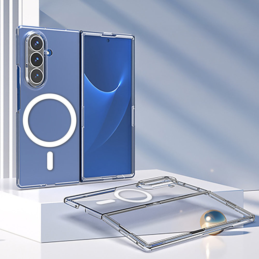 Galaxy Z Fold 7 Kılıf Kamera Korumalı M-safe Sert PC Zore Porto Kılıf