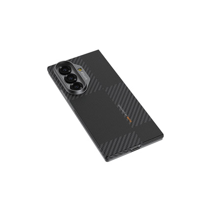 Galaxy Z Fold 7 Kılıf M-safe Şarj Özellikli 600D Metal Kamera Çerçeveli Raptic Aramid Fiber Geotik Serisi Kılıf