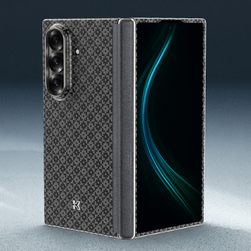 Galaxy Z Fold 7 Kılıf M-Safe Şarj Özellikli Benks ArmorAir ArmorGrid Serisi Kevlar Kılıf